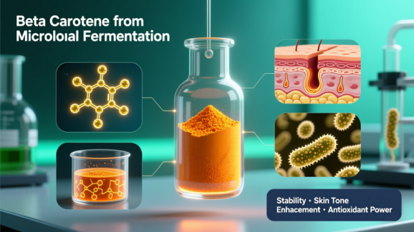 &beta;-胡蘿蔔素粉：發酵技術可改善膚色並具有抗氧化功效